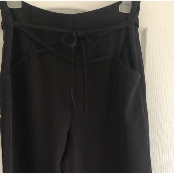 NWOT High waisted wide leg pants. SZ L - Picture 8 of 8